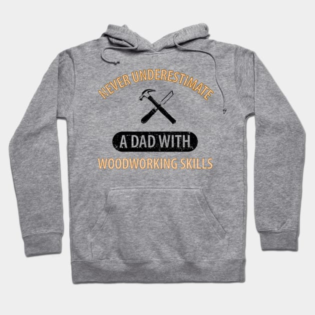 Wood Carpenter Joiner Woodcutter Craftsman Hoodie by Johnny_Sk3tch